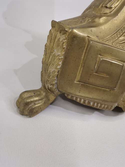109Cm LARGE STUNNING HIGHLY DETAILED BRASS LAMP WORKING!!!!!!