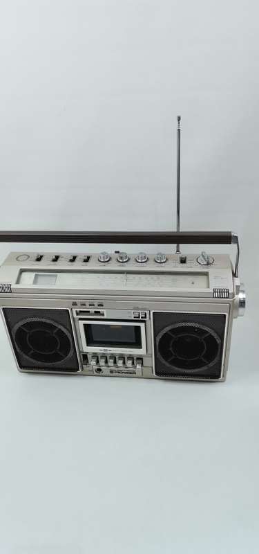 SUPER RARE ORIGINAL PIONEER SK-21F GHETTOBLASTER BOOMBOX WORKING 1982 WORKING RARE FIND!!!!!!!