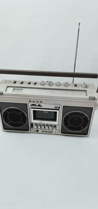 SUPER RARE ORIGINAL PIONEER SK-21F GHETTOBLASTER BOOMBOX WORKING 1982 WORKING RARE FIND!!!!!!!