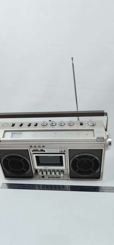 SUPER RARE ORIGINAL PIONEER SK-21F GHETTOBLASTER BOOMBOX WORKING 1982 WORKING RARE FIND!!!!!!!