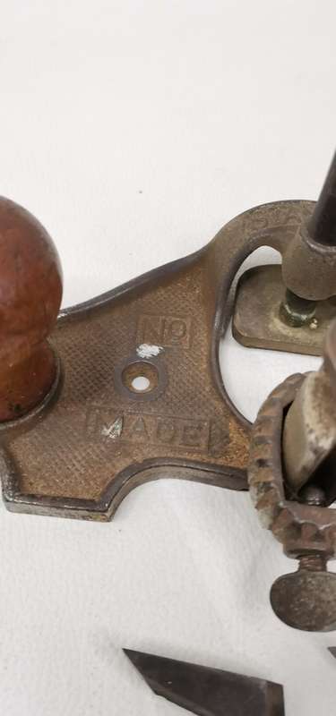 VINTAGE STANLEY NO71 MADE IN THE USA BEEN REPAIRED BUT RARE PIECE!!!!!