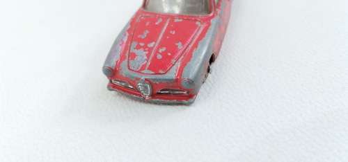 RARE VINTAGE DINKY TOYS COUPE ALFA Romeo MADE IN ENGLAND MACCANO!!!!!