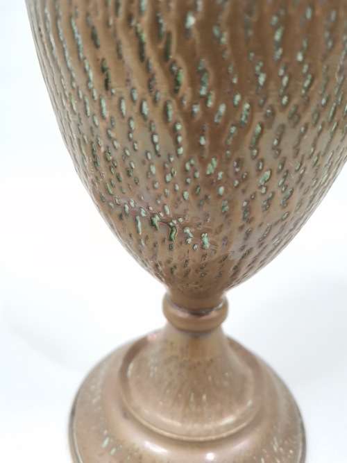 Absolutely beautiful vintage art deco copper and brass vase 32cm Large!!!!