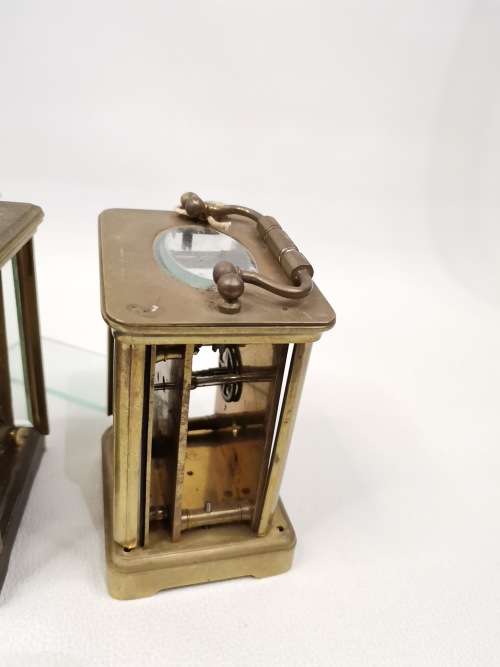 VINTAGE BRASS FRENCH CLOCKS FOR SPARES BID FOR ALL!!!