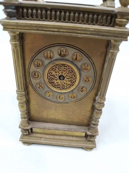 VINTAGE BRASS CLOCK NOT WORKING!!!!