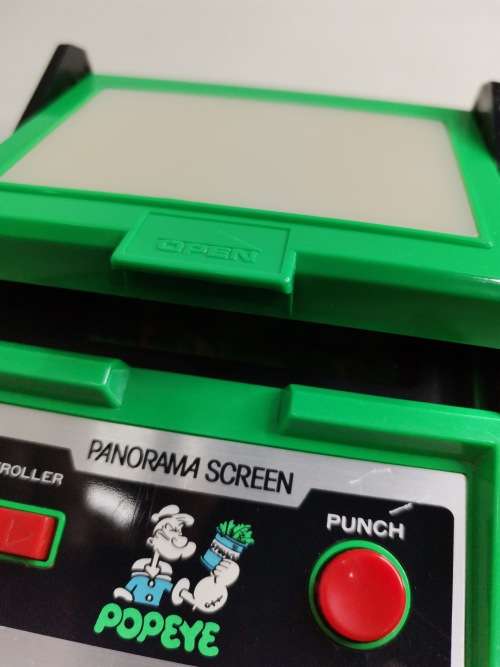 SUPER RARE NINTENDO GAME AND WATCH POPEYE 1983 PANORAMA SCREEN WORKING 100% ORIGINAL!!!!!!!!!