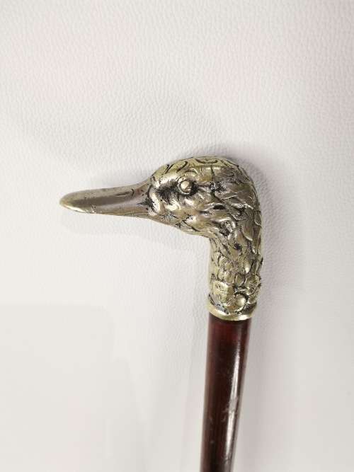 Beautiful BRASS AND WOODEN WALKING STICK!!!