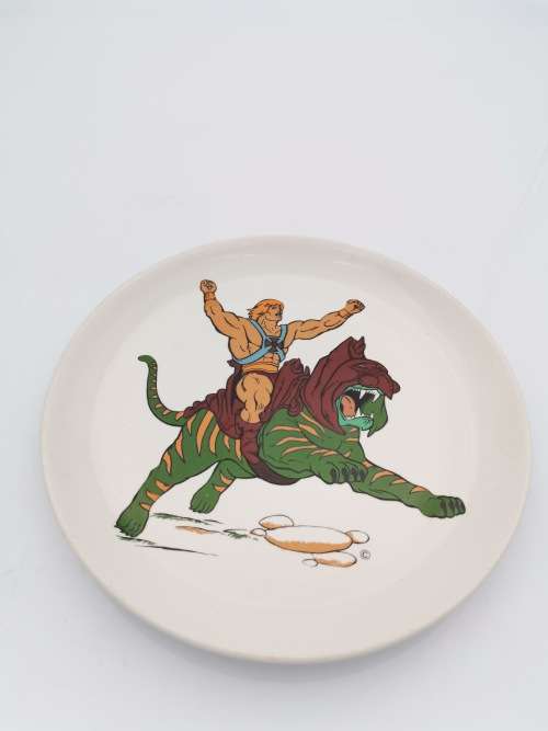 RARE 1980S MASTERS OF THE UNIVERSE PORCELAIN PLATE!!!!