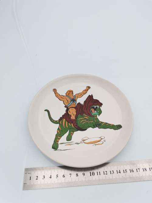 RARE 1980S MASTERS OF THE UNIVERSE PORCELAIN PLATE!!!!