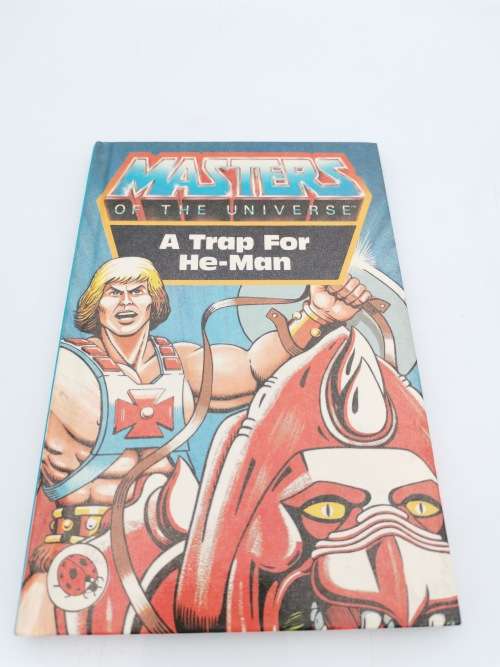 VINTAGE MASTERS OF THE UNIVERSE A TRAP FOR HE MAN BOOK!!