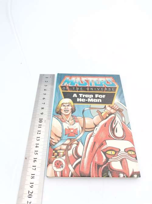 VINTAGE MASTERS OF THE UNIVERSE A TRAP FOR HE MAN BOOK!!