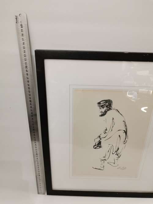 Zvi Ehrman Israeli ARTIST PRINT!!!