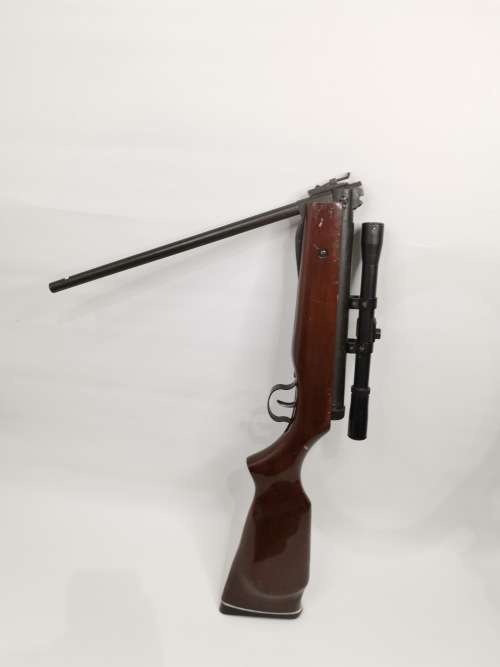 LARGE AIR GUN WORKING WITH SCOPE!!!!