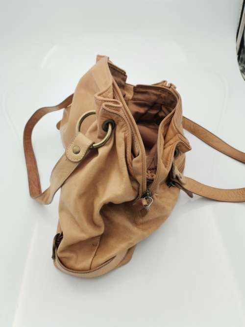 GENUINE LEATHER GREEN CROSS BAG!!!