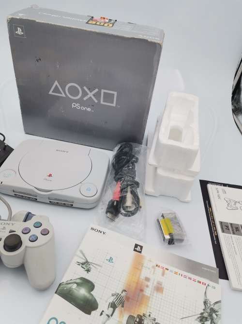 VINTAGE BOXED PS1 COMPLETE WORKING IN BOX!!!