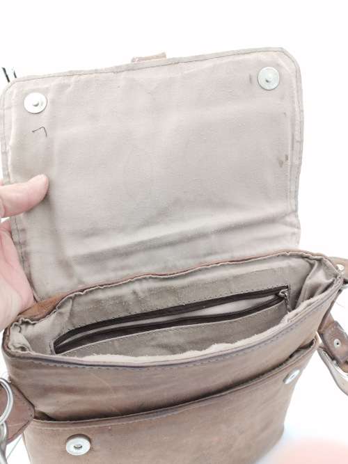 LEATHER BAG STRAPE NEEDS TO BE FIXED!!!