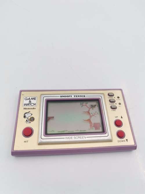 NINTENDO GAME AND WATCH SNOPPY TENNIS WORKING!!!