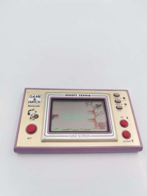 NINTENDO GAME AND WATCH SNOPPY TENNIS WORKING!!!