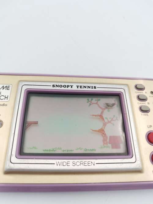 NINTENDO GAME AND WATCH SNOPPY TENNIS WORKING!!!