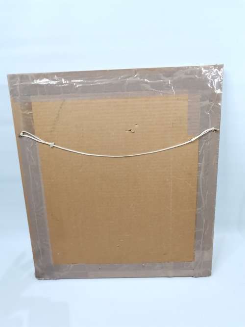 ORIGINAL STAMPED AND SIGNED JAPANESE ART PIECE SIZE 65CM X 49CM!!!