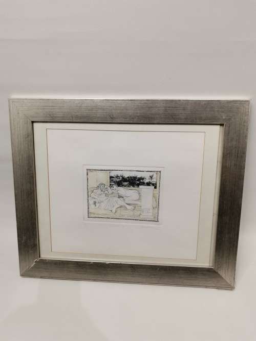 AFTER PICASSO SIGNED LIMITED EDITION PRINT 1990  SIZE 51CM X 43CM!!!