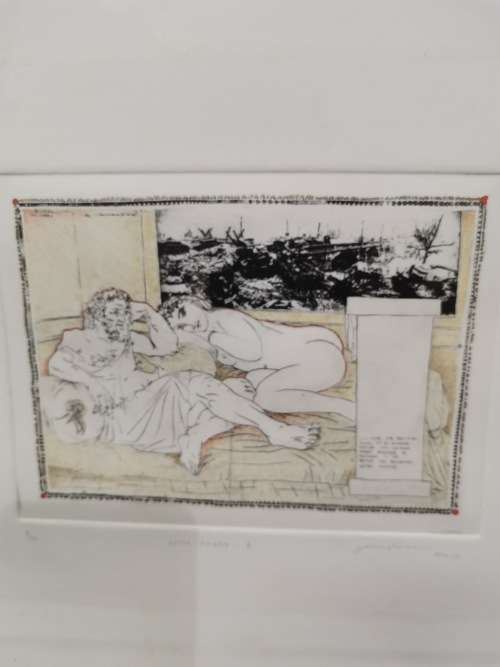 AFTER PICASSO SIGNED LIMITED EDITION PRINT 1990  SIZE 51CM X 43CM!!!