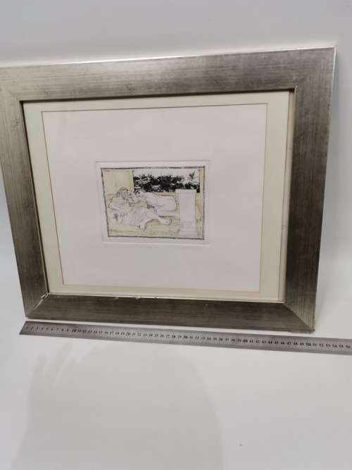 AFTER PICASSO SIGNED LIMITED EDITION PRINT 1990  SIZE 51CM X 43CM!!!
