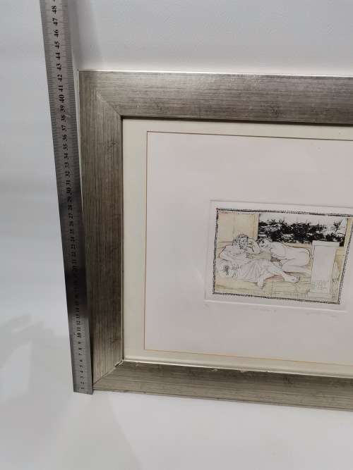 AFTER PICASSO SIGNED LIMITED EDITION PRINT 1990  SIZE 51CM X 43CM!!!