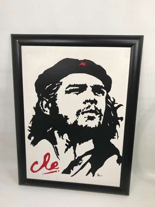 CHE GUEVARA PAINTING SIZE 79CM X 60CM !!!