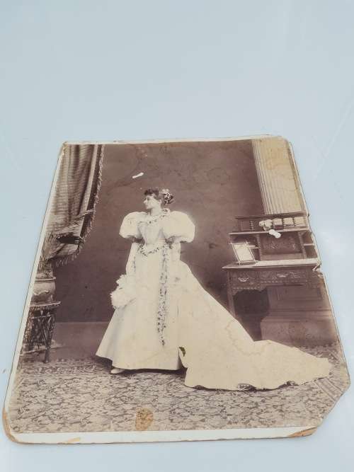 RARE 1896 ORIGINAL PHOTOGRAPH SIGNED!!!!!