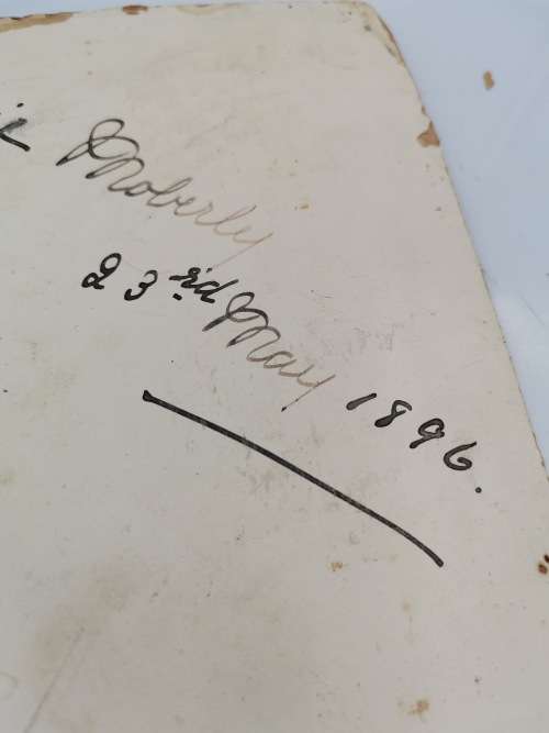 RARE 1896 ORIGINAL PHOTOGRAPH SIGNED!!!!!