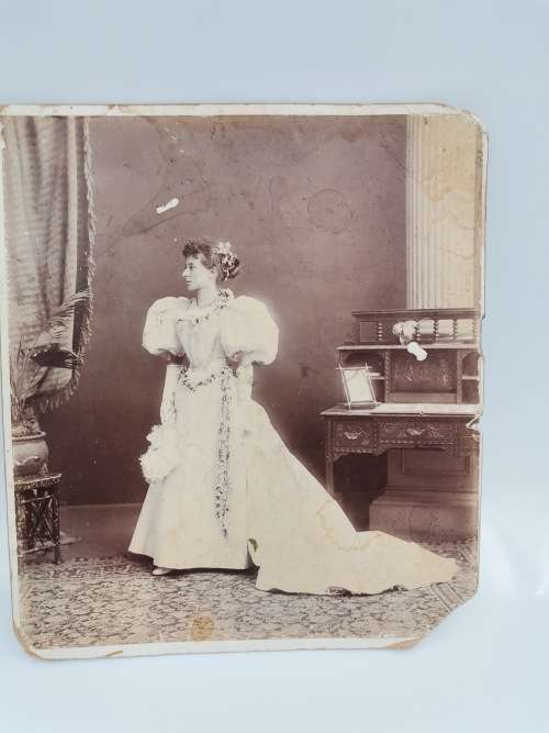 RARE 1896 ORIGINAL PHOTOGRAPH SIGNED!!!!!