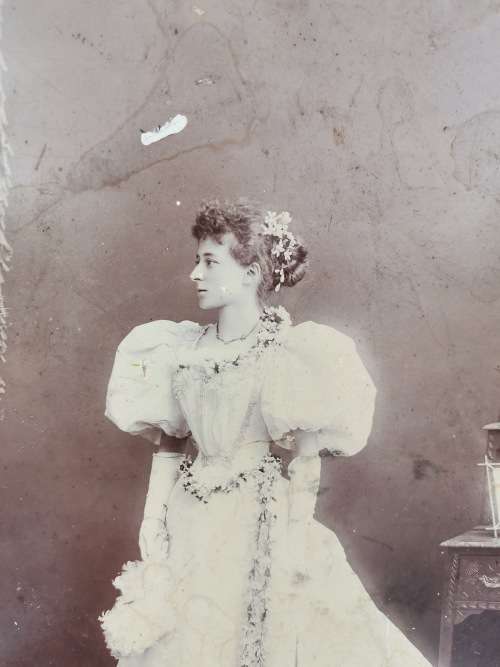 RARE 1896 ORIGINAL PHOTOGRAPH SIGNED!!!!!