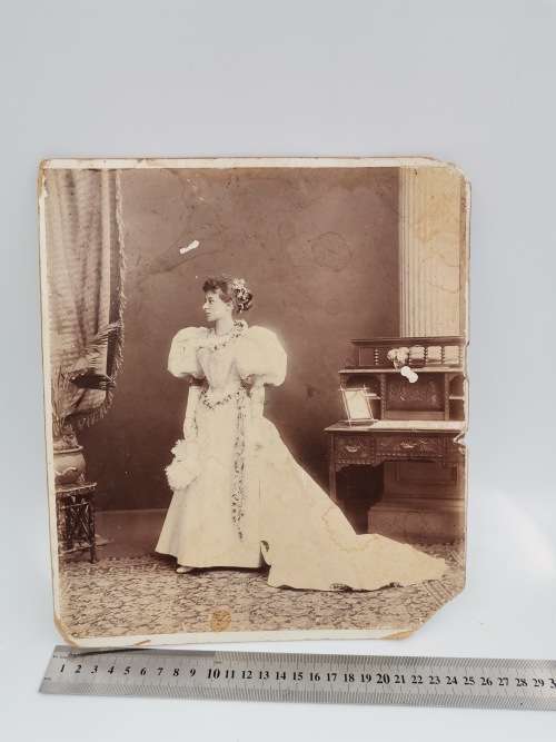 RARE 1896 ORIGINAL PHOTOGRAPH SIGNED!!!!!