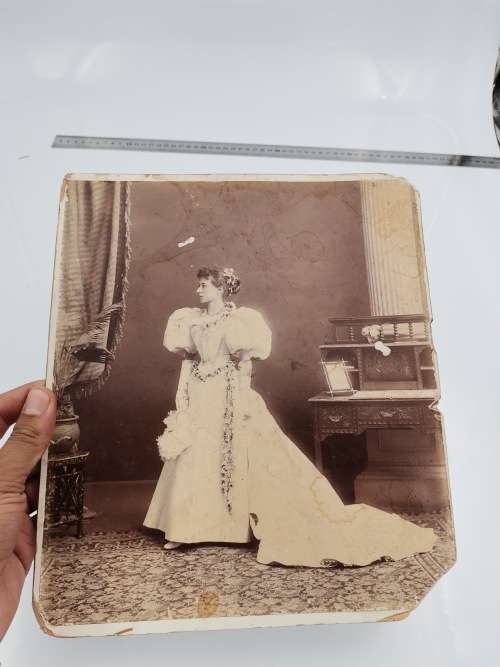 RARE 1896 ORIGINAL PHOTOGRAPH SIGNED!!!!!