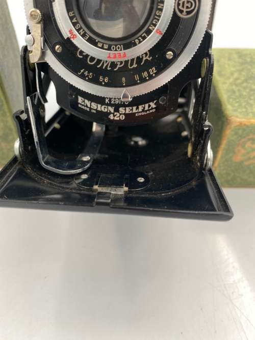 MINT BOXED ENSIGN SELFIX 420 CAMERA IN ORIGINAL BOX BID FOR BOTH !!!!!