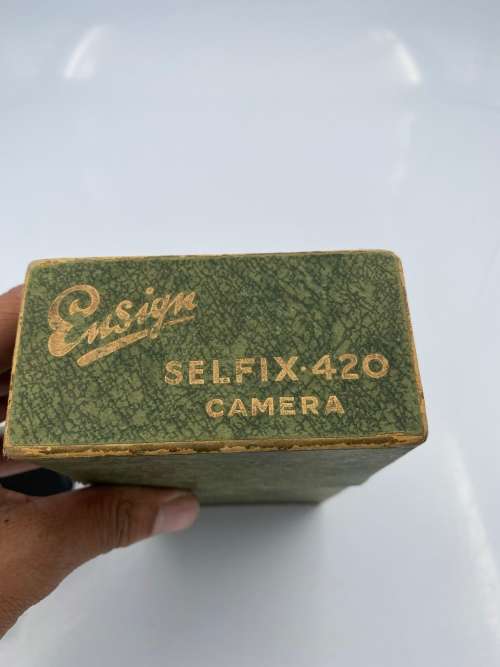MINT BOXED ENSIGN SELFIX 420 CAMERA IN ORIGINAL BOX BID FOR BOTH !!!!!