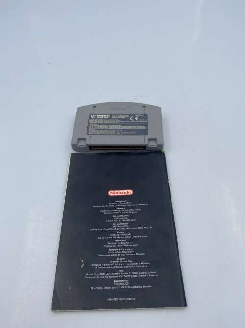 JETFORCE GEMINi NINTENDO 64 GAME WITH MANUAL!!!!!