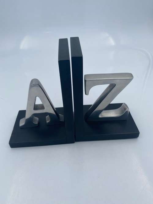 BEAUTIFUL A TO Z BOOKENDS!!!!!