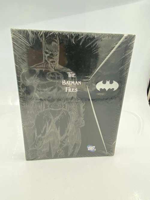 SEALED LARGE BOOK THE BATMAN FILES !!!!