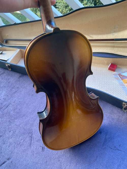 ANTONIUS STRADIVARIUS CREMONENSIS FACIEBAT ANNO 1713 MADE IN CZECHOSLOVAKIA VIOLEN COPY!!!!
