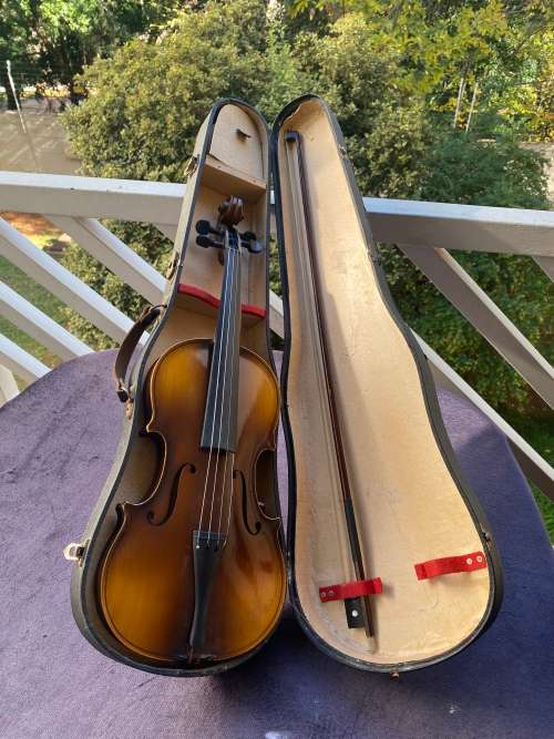 ANTONIUS STRADIVARIUS CREMONENSIS FACIEBAT ANNO 1713 MADE IN CZECHOSLOVAKIA VIOLEN COPY!!!!