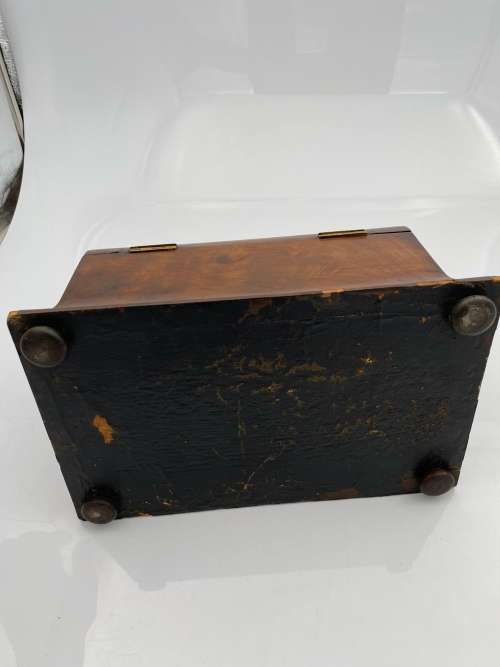 ANTIQUE VICTORIAN TEA CADDY !!!!