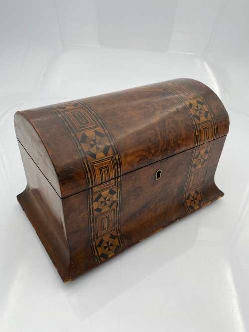 ANTIQUE VICTORIAN TEA CADDY !!!!