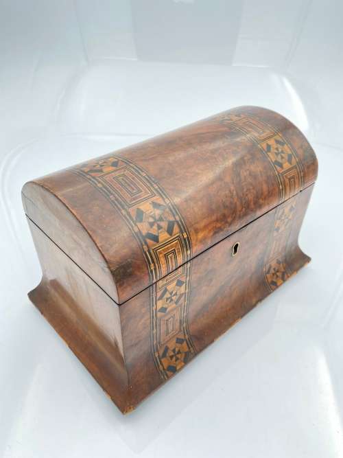 ANTIQUE VICTORIAN TEA CADDY !!!!