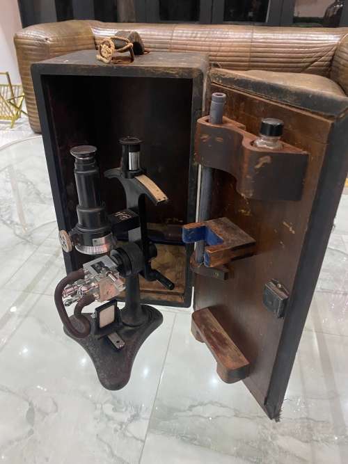 AO SPENCER VINTAGE IN WOODEN BOX !!!!