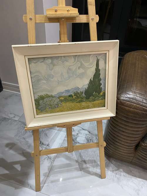Wheat Field with Cypresses (1889) by Vincent Van Gogh PRINT SIZE 57CM X 47CM !!!!