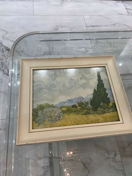 Wheat Field with Cypresses (1889) by Vincent Van Gogh PRINT SIZE 57CM X 47CM !!!!