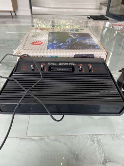 RARE VINTAGE TERMINATOR TV GAME ATARI CLONE IN BOX !!!!