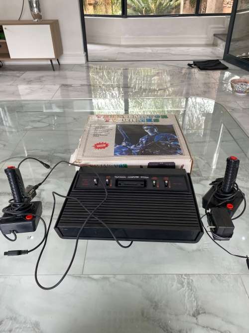 RARE VINTAGE TERMINATOR TV GAME ATARI CLONE IN BOX !!!!